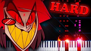 Black Gryph0n amp Baasik  INSANE Hazbin Hotel Song  Piano Tutorial [upl. by Mungam]