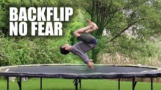 Learn Backflip On A Trampoline ASAP  Method 2 [upl. by Follansbee]