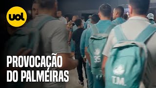 JOGADORES DO PALMEIRAS PROVOCAM BOTAFOGO COM MÚSICA DE SEGOVINHA [upl. by Lledroc147]