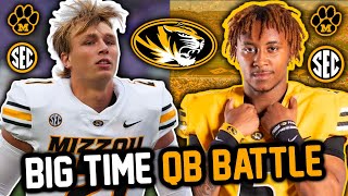 MIZZOU Football HAS AN INSANE QB BATTLE for 2023 🔥Who Will Win [upl. by Ymereg435]