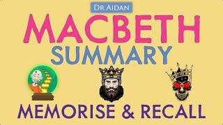 Macbeth Summary Memorise amp Recall [upl. by Vernita]