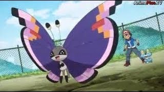 Review Pokemon XY Ep 12 Eng Dub Vivillon Be BEAUTIFUL [upl. by Eikcid]