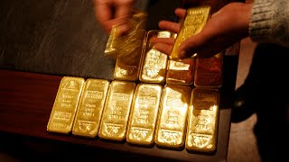 Gold prices surge to record highs overnight [upl. by Lindon]