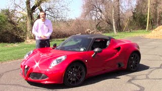 Can You Daily Drive an Alfa Romeo 4C [upl. by Ennoryt]