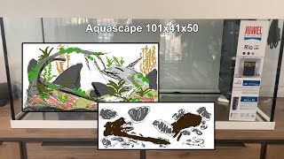 Aquascape Rio 180 work in progress [upl. by Thera]