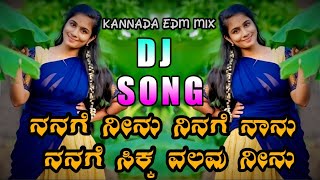 Nanage Neenu Ninage Nanu Kannada Edm Mix•Dj Shrishail Yallatti•kannadadjsongDjShreeSS [upl. by Ahsitruc]