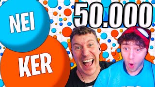 NEIKER LA LIA 50000 Puntos 🥵 AGARIO [upl. by Woolley]