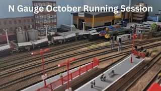 October Running Session N Gauge [upl. by Annaear]