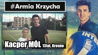 ArmiaKrzycha Kacper Mól 13lat [upl. by Ecissej]