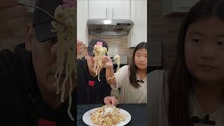 Ramen Carbonara food pasta cookingathome cooking foodshorts [upl. by Mahla]