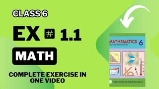 Class 6 maths new text book Punjab chapter 1 exercise 11question 1solution allquestions [upl. by Adlai]