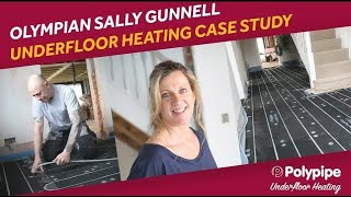 Sally Gunnell Olympic Gold Medalist  Overlay® Plus Underfloor Heating System  Case Study [upl. by Sumaes]