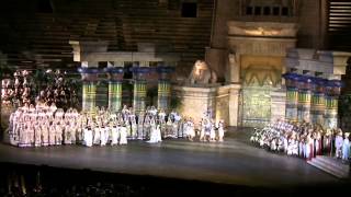 Arena Di Verona Aida 1913 07092014 [upl. by Heilner]