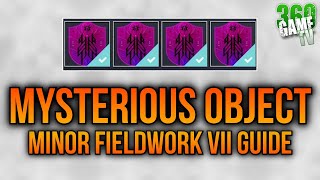 Minor Fieldwork VII Mysterious Object Locations Guide Destiny 2 [upl. by Eversole]