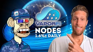 Vaporfi Review amp Walkthrough 2022  Best Beginner Passive Income Crypto Node [upl. by Avid]