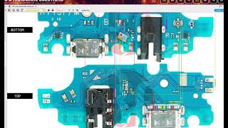 SAMSUNG A145F SUB BOARD sharger [upl. by Lowney]