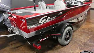 2016 G3 17 Sportsman 70 hp 4 stroke efi with only 27 hours of run time [upl. by Salomone]