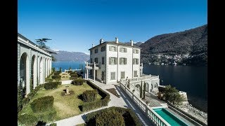 OneofaKind Villa in Laglio Como Italy  Sothebys International Realty [upl. by Lletram304]