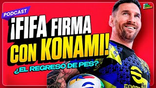 FIFA y KONAMI firman ACUERDO ¿Un NUEVO PES eFootball llegará pronto  Nos Dicen Gamers [upl. by Ailes]