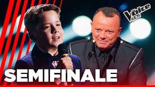 Giuseppe dedica “Caruso” a suo nonno  The Voice Italy Kids  Semifinale [upl. by Atinas]