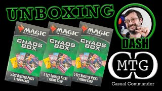 A Chaos Box with Dash  MTG Casual Commander Unboxing mtg unboxing chaosbox packopening fyp [upl. by Elianora285]