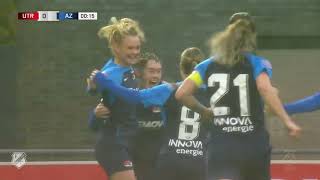 Highlights of SLMplayer Desiree van Lunteren  2024  AZ Alkmaar Women 21 [upl. by Arul892]