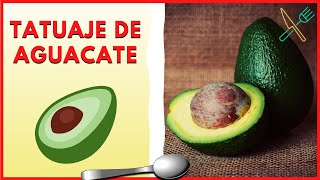 TATUAJE de AGUACATE 🥑  Historia y Significado 🍴 Perfecto para Parejas ❤️ [upl. by Llet]