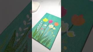 Easy acrylic painting ✨🤌🏻art shortsvideo shorts [upl. by Lancelot]