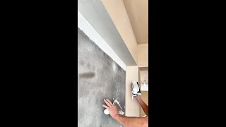 Painter Applying putty  Puttying for renovation putty 241116 [upl. by Allecram264]