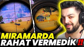 TURNUVADA MIRAMARDA RAHAT VERMEDİK  EFSANE MAÇLAR  PUBG Mobile [upl. by Duleba]