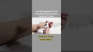 5in1 Rechargeable AcnePoreBlackheads Remover Machine 3 Modes viralshort ytshorts [upl. by Ditmore686]