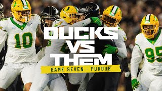 Ducks vs Them  2024 Oregon Football Game 7  “The Noise Doesnt Matter” [upl. by Alexio]