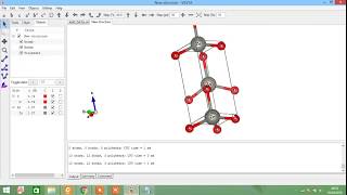 Draw wurtzite crystal structure with vesta ZnO example [upl. by Silohcin794]