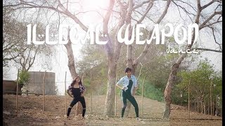 ILLEGAL WEAPONS  Jasmine Sandlas ftGarry Sandhu  Dance Choreography  Kajal amp Muskan [upl. by Halyahs]