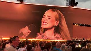 Adele  Hello  Live Munich 2024 Night 5 [upl. by Brocklin]