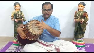 Learn Basics of Mridangam by Vidwan Salem Ranganathan  Miruthangam Class Tamil  Mridangam Lessons [upl. by Nnainot]