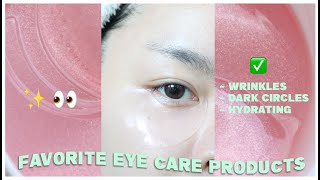 MY TOP 4 EYE CARE PRODUCTS  EYE CARE ROUTINE 👀✨ [upl. by Aerised]