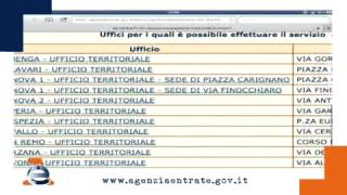 Prenotare un appuntamento allAgenzia delle Entrate [upl. by Asfah]