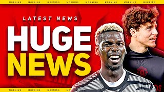 Pogba RETURNS Gyokeres TALKS United Amorims NEW Injury Blow Man Utd News [upl. by Namia]