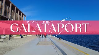 Galataport Walking Tour Istanbul Turkey travel vlog turkey istanbul sea galataport shortvideo [upl. by Munford]