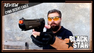 REVIEW COMPLETO DA AEP CYMA DESERT EAGLE CM121 6mm [upl. by Eiramave95]