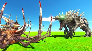 Tentacle Spike Trap Catches MONSTERS  Animal Revolt Battle Simulator [upl. by Nissie]