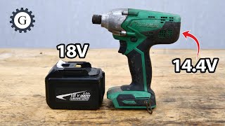 Upgrade 14 4V to 18V Makita Impact Driver  M695D [upl. by Waugh548]