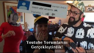 Youtube Yorumlarını Gerçekleştirdik  İBRETLİK PARODİ [upl. by Sihun]