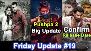 Pushpa 2 Big Update 🤩 Baby Full Movie 🔥 Jayam Ravi 😱 DD Return OTT Release  Friday Update 19 [upl. by Ecirtaed]