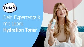 Balea Beauty Expert Hydration Toner mit Leoni [upl. by Ynove807]