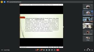 Derecho Procesal Administrativo 2 240725 [upl. by Nylatsyrc]