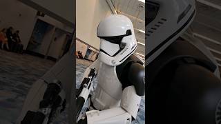 ID check starwars costume cosplay cosplayer comiccon empire stormtrooper wondercon darkside [upl. by Philbert]