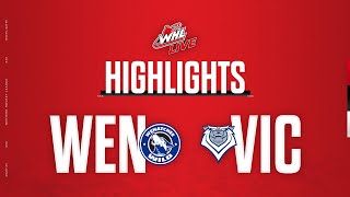 Wenatchee Wild at Victoria Royals 320  WHL Highlights 202324 [upl. by Gen748]