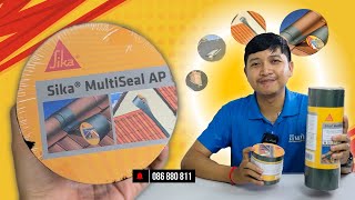 Sika® MultiSeal បន្ទះកៅស៊ូបកបិតការពារជម្រាបទឹកដែលងាយស្រួលប្រើប្រាស់ និងចំនាយតិច [upl. by Haily]